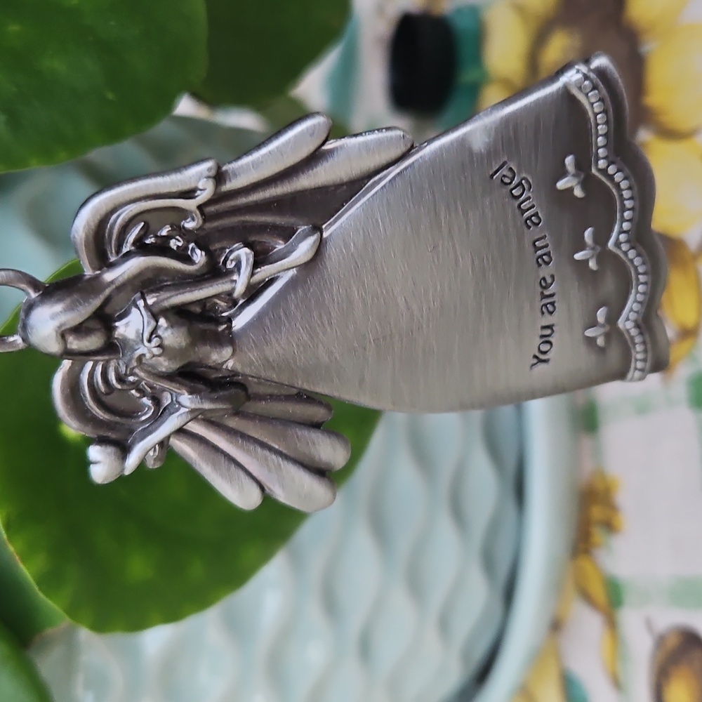 Silver Angel Ornament. You Are An Angel